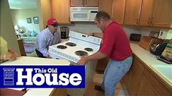 How to Install a Propane-Fueled Stove | This Old House
