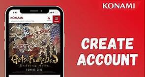 How to Create KONAMI ID | Register your KONAMI Account - My KONAMI 2021