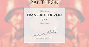 Franz Ritter von Epp Biography - German general and politician