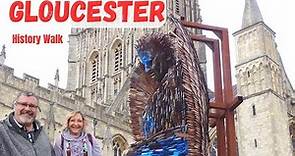 History of gloucester UK. A circular walk of discovery.