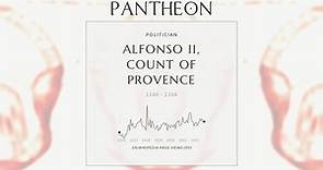 Alfonso II, Count of Provence Biography - Count of Provence