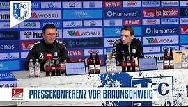 Pressekonferenz vor dem Auswärtsspiel bei Eintracht Braunschweig
