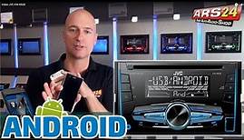 JVC KW R 520 | Doppeldin-Autoradio mit Android Music | Review | ARS24