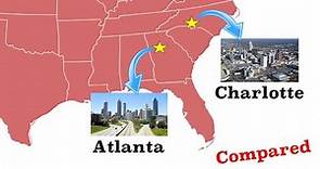 Atlanta and Charlotte Compared