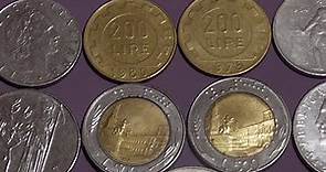 Old Italian Lire Coins 1949 - 1988 #numismatics #coins #lire #italy