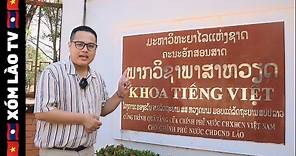Kiểm tra trình độ Tiếng Việt của sinh viên Lào đang học tại KHOA TIẾNG VIỆT - ĐHQG Lào |XÓM LÀO TV|