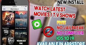 New Install 123 Movies/ Watch Movies & T.V Shows Free (NO JAILBREAK/COMP) iOS 10/9 iPhone/iPod/iPad