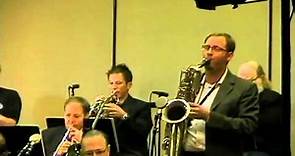 Adam Schroeder, Baritone Sax solo, 'Man, Don't Be Ridiculous' (big band, live performance)