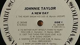 Johnnie Taylor - A New Day