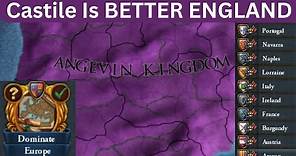 Angevin Empire as Castile is INSANE - EU4 1.36
