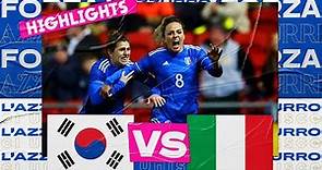 Highlights: Corea del Sud-Italia 1-2 | Femminile | Arnold Clark Cup