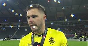 Rangers' Jack Butland on his "best week in football" and winning the Viaplay Cup