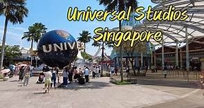 Universal Studios Singapore - Walking Tour in 4K