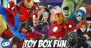 Avengers Infinity War Disney Infinity Toy Box Fun Gameplay Part 1