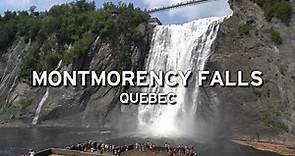 🇨🇦 Montmorency Falls - Quebec - Canada (4K)