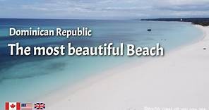 Bahia De Las Aguilas, Dominican Republic's most beautiful Beach with Drone