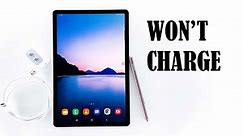 Samsung Tablet Not Charging When Plugged In [13 Easy Solutions]