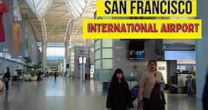 [4K] Let's Tour the San Francisco International Airport SFO