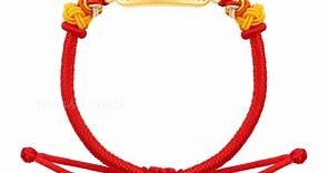 平安喜樂(紅繩)-兒童黃金編織手鍊 | 其他黃金品牌 | Yahoo奇摩購物中心