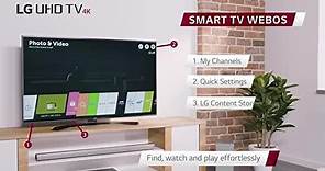 LG 49UH661V 49 inch Ultra HD 4K Smart TV webOS (2016 Model) - Silver