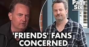 Matthew Perry stuns fans with slurred speech in ‘Friends’ reunion promo | Page Six Celebrity News