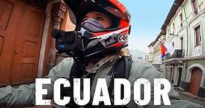 Motorcycle adventures in Ecuador BEGIN!! |S6 - E5|