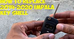 2014-2020 CHEVROLET IMPALA KEY SHELL REPLACEMENT! TOTAL FAIL!