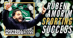 Ruben Amorim Tactics FM22 | 4 TROPHIES WON! | FM22 Tactics | RDF Tactics | Football Manager 2022