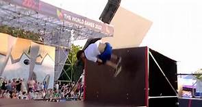 Parkour Women's Speed and Men's Freestyle World Games 2022 Highlights