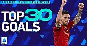 The best goals of the season | Top 30 Goals | Highlights of the season | Serie A 2021/22