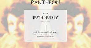 Ruth Hussey Biography - American actress (1911–2005)