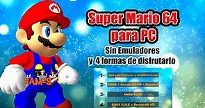 Super Mario 64 para PC - sin emuladores - Guía de Instalación - 2023