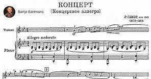 Reinhold Glière - Violin Concerto, Op. 100 (1956)