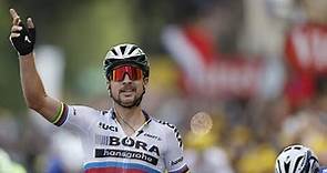 Peter Sagan wins stage three of the Tour de France – video highlights