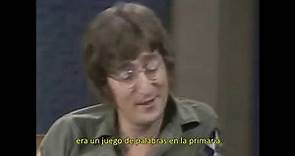 John Lennon y Yoko Ono en The Dick Cavett Show, 1971 [Entrevista Subtitulada - Español]