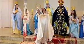 Coroação de Nossa Senhora 2017 Missa com Crianças Paróquia São Benedito Americana/SP