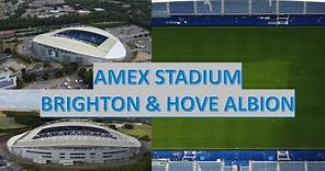 Ep10. AMEX Stadium, by drone Home of Brighton & Hove Albion, in The Premier League for 23/24 season