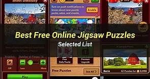 5 Best Free Online Jigsaw Puzzles | Selected List