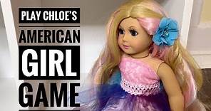 Play Chloe's American Girl Game