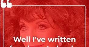 Top 10 Most Popular Joan Collins's Quotes | Quoteing