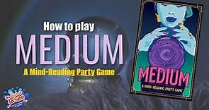How to play Medium: A Mind-Reading Party Game