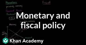 Monetary and fiscal policy | Aggregate demand and aggregate supply | Macroeconomics | Khan Academy