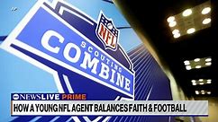 How a Young NFL Agent Balances Faith and Football (ABC News)