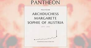 Archduchess Margarete Sophie of Austria Biography - Duchess Albrecht of Württemberg