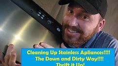 Scratch Fix in Stainless Steel Appliances!