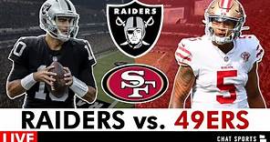 Raiders vs. 49ers Live Streaming Scoreboard, Free Play-By-Play, Highlights, NFL Preseason Week 1