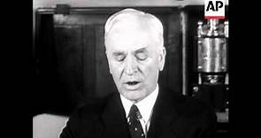 CORDELL HULL ON NEUTRALITY - SOUND