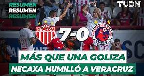 Resumen Necaxa 7-0 Veracruz | Apertura 2019 Jornada 3 | TUDN USA