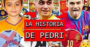 La Historia de PEDRI, el MOZO que se probó en el REAL MADRID y ahora ENAMORA al BARCELONA y ESPAÑA 😮