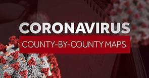 COVID-19 maps of Missouri, Kansas: Latest coronavirus cases by county